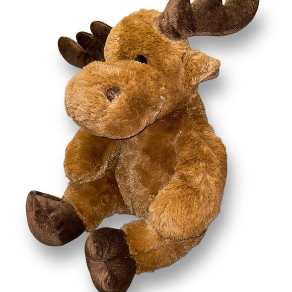 Wishpets Plush Moose Stuffed Animal Floppy Declan Nursery Decor Shower Gift 15" - Picture 4 of 10